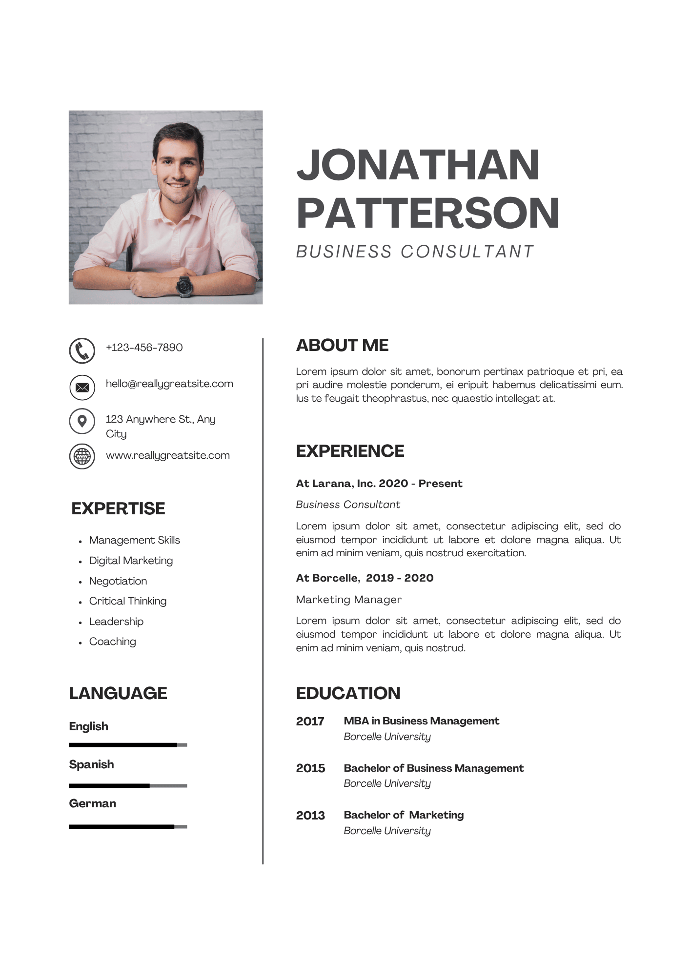 Jonathan Minimal Gray